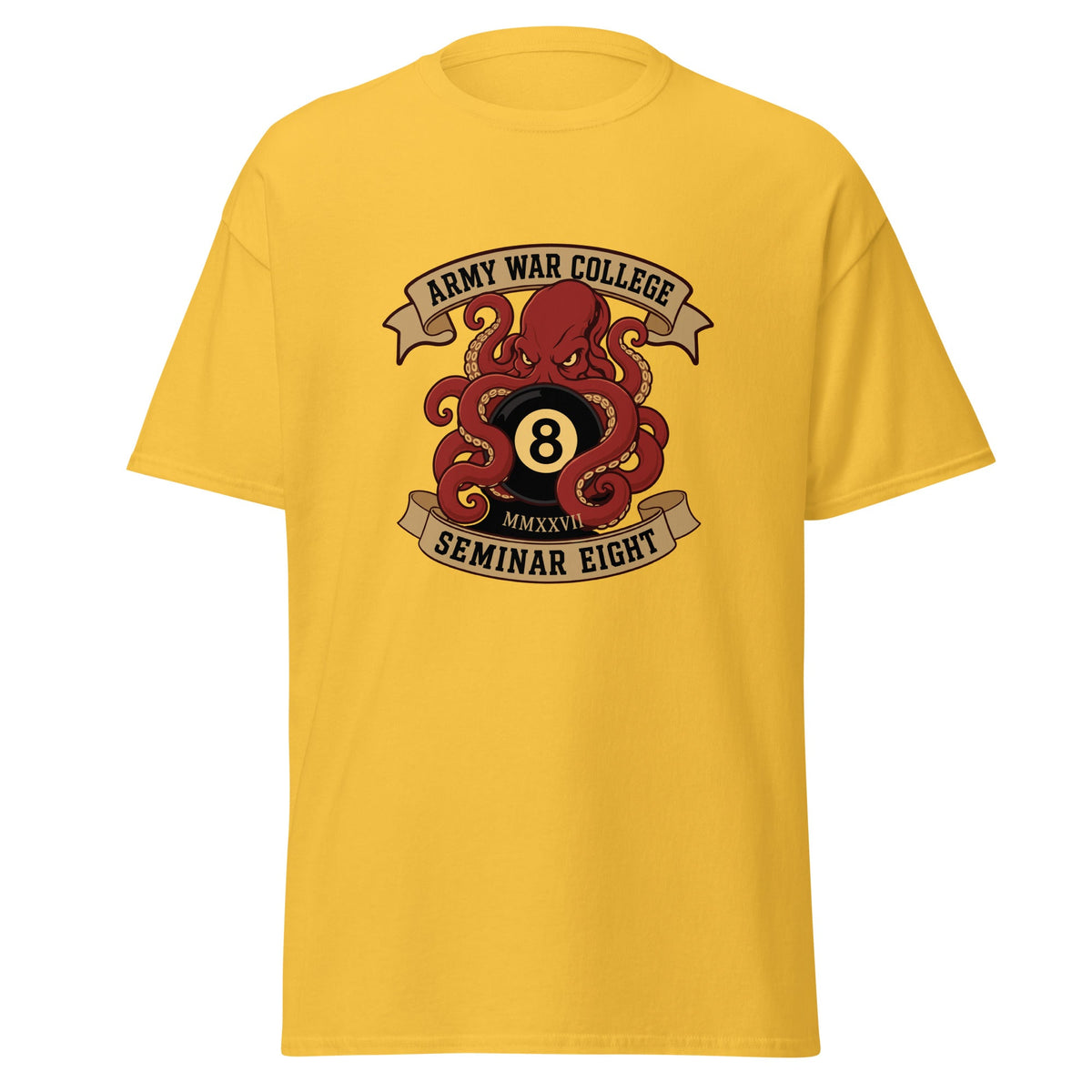 Classic | T-Shirt | Army War College (Seminar 8) | Crest Logo