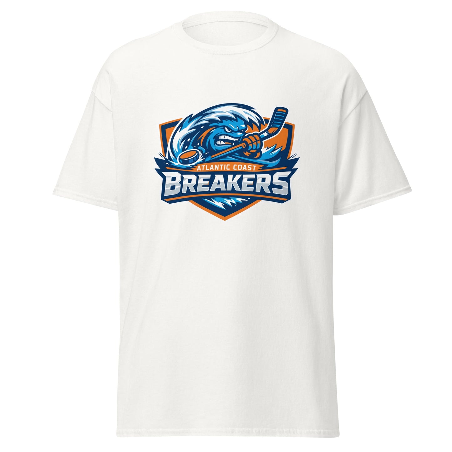 Classic | T-Shirt | Atlantic Coast Breakers Hockey | Mascot Shield Logo