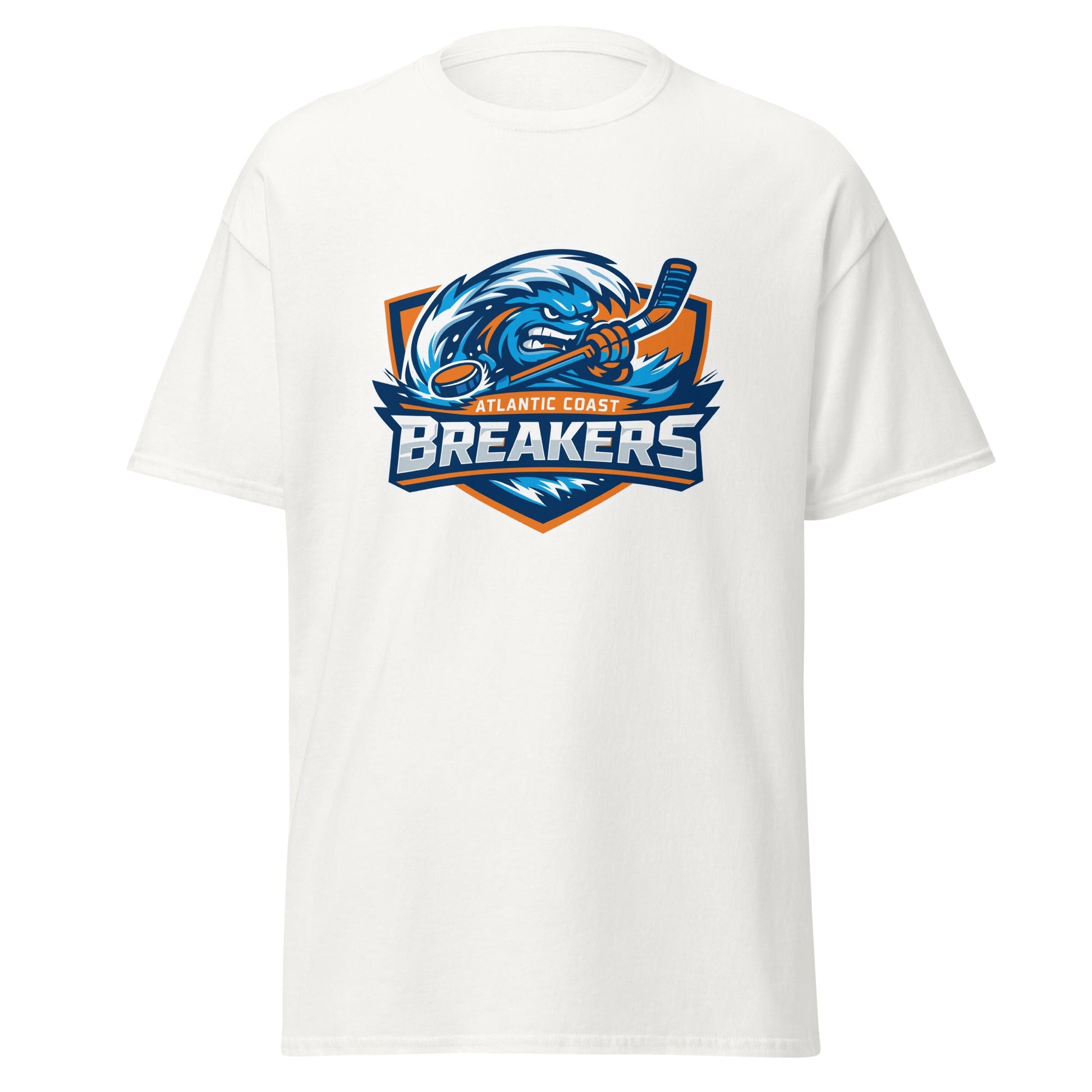 Classic | T-Shirt | Atlantic Coast Breakers Hockey | Mascot Shield Logo