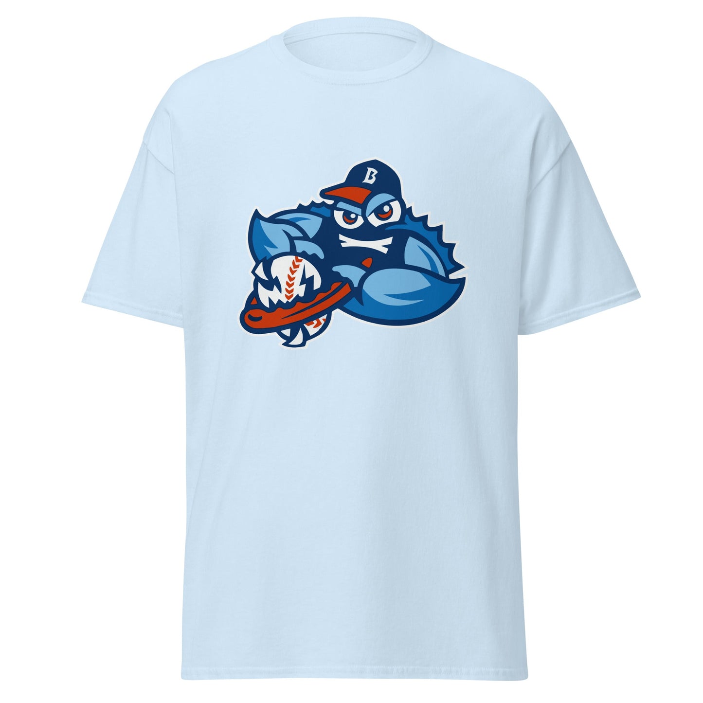 Classic | T-Shirt | Bellport BlueClaws | Mascot Logo