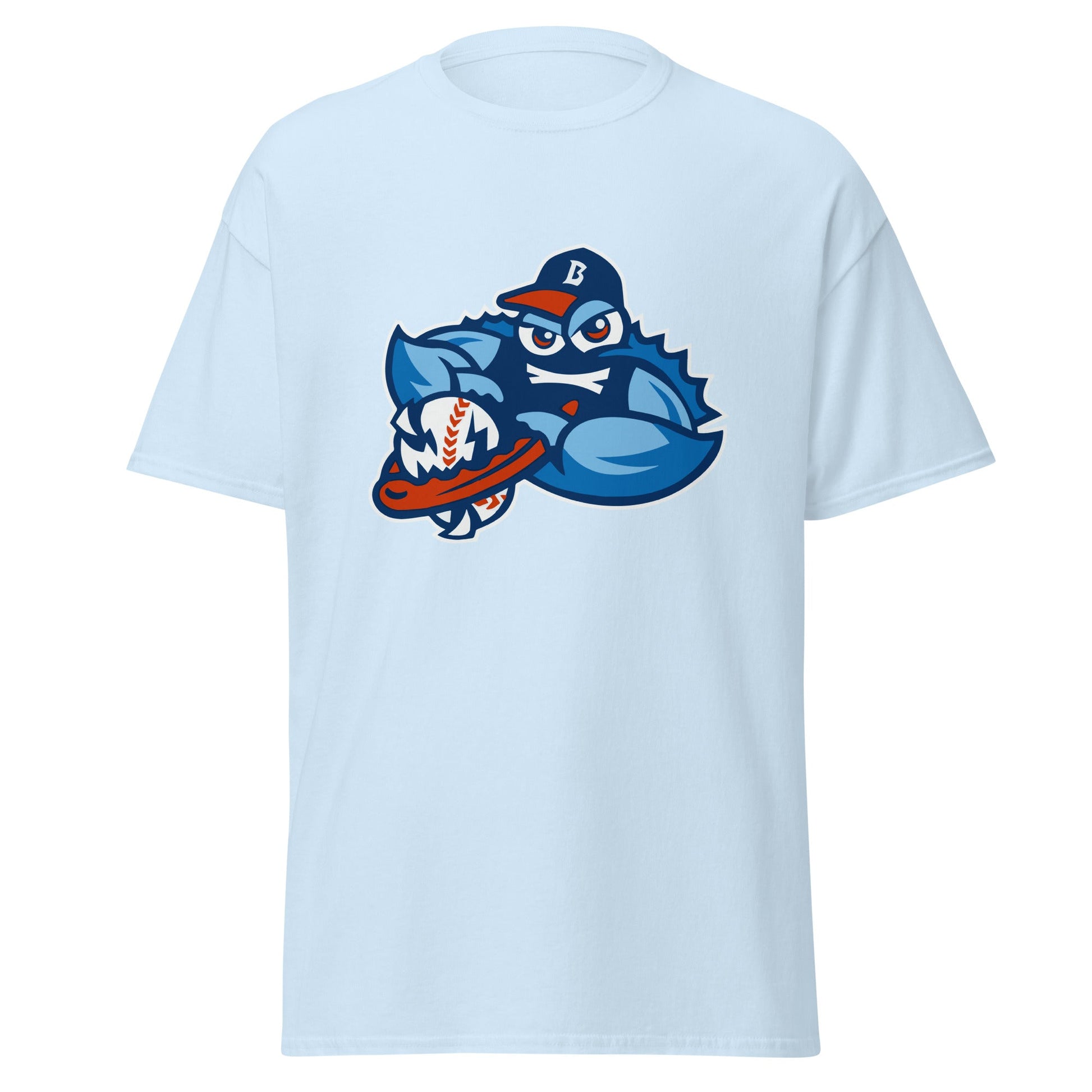 Classic | T-Shirt | Bellport BlueClaws | Mascot Logo