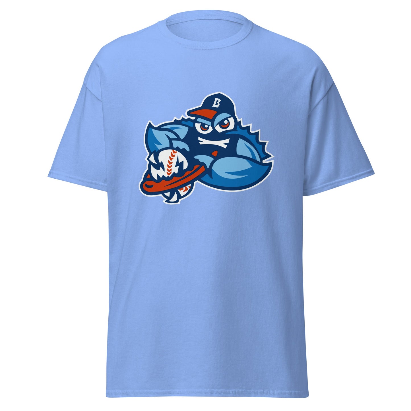 Classic | T-Shirt | Bellport BlueClaws | Mascot Logo