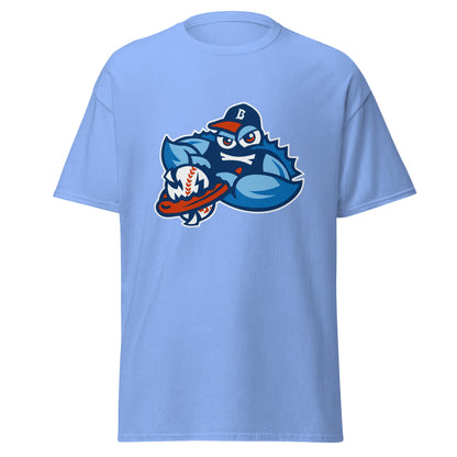Classic | T-Shirt | Bellport BlueClaws | Mascot Logo