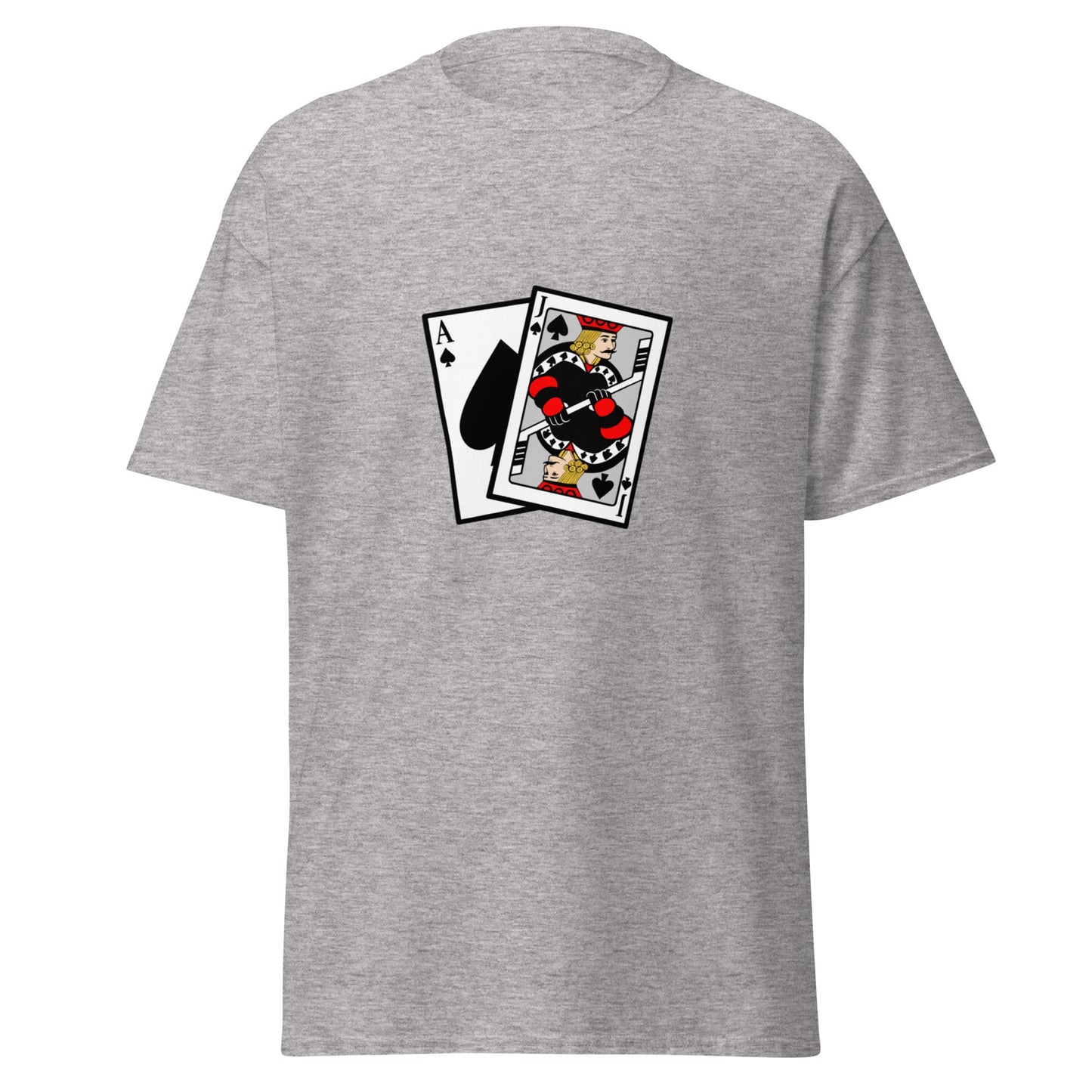 Classic | T-Shirt | Blackjack’s Roller Hockey | Royal Spade Crest Logo