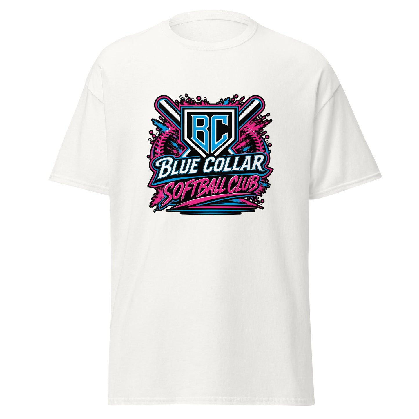 Classic | T-Shirt | Blue Collar Softball 2034 | Athletics Logo