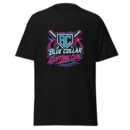 Classic | T-Shirt | Blue Collar Softball 2034 | Athletics Logo