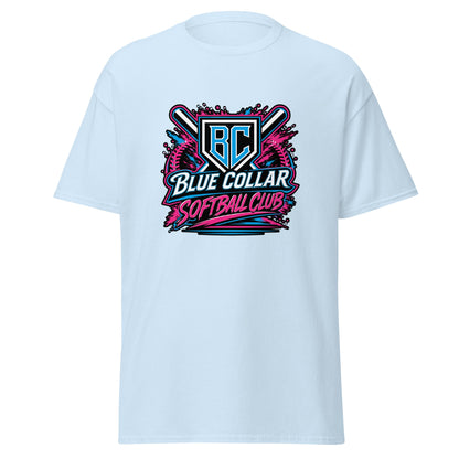 Classic | T-Shirt | Blue Collar Softball 2034 | Athletics Logo