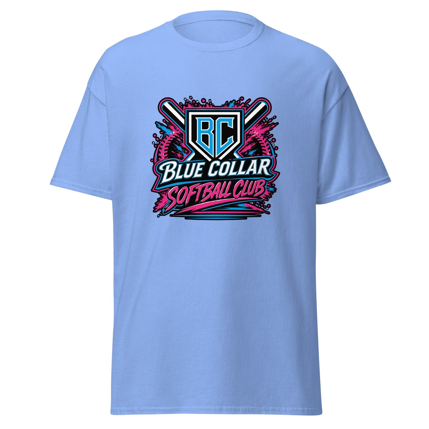Classic | T-Shirt | Blue Collar Softball 2034 | Athletics Logo