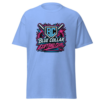 Classic | T-Shirt | Blue Collar Softball 2034 | Athletics Logo