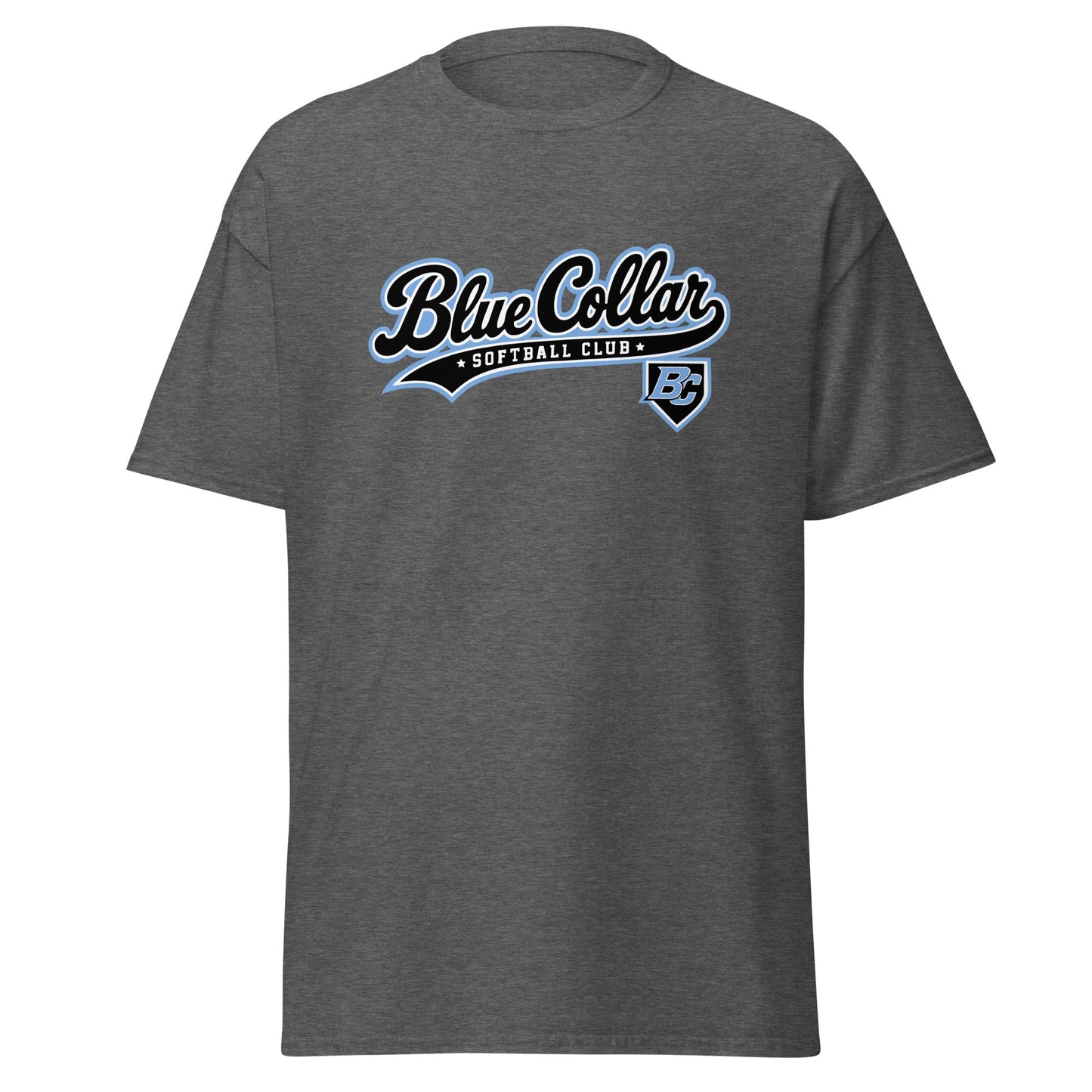 Classic | T-Shirt | Blue Collar Softball 2034 | Foundry Logo
