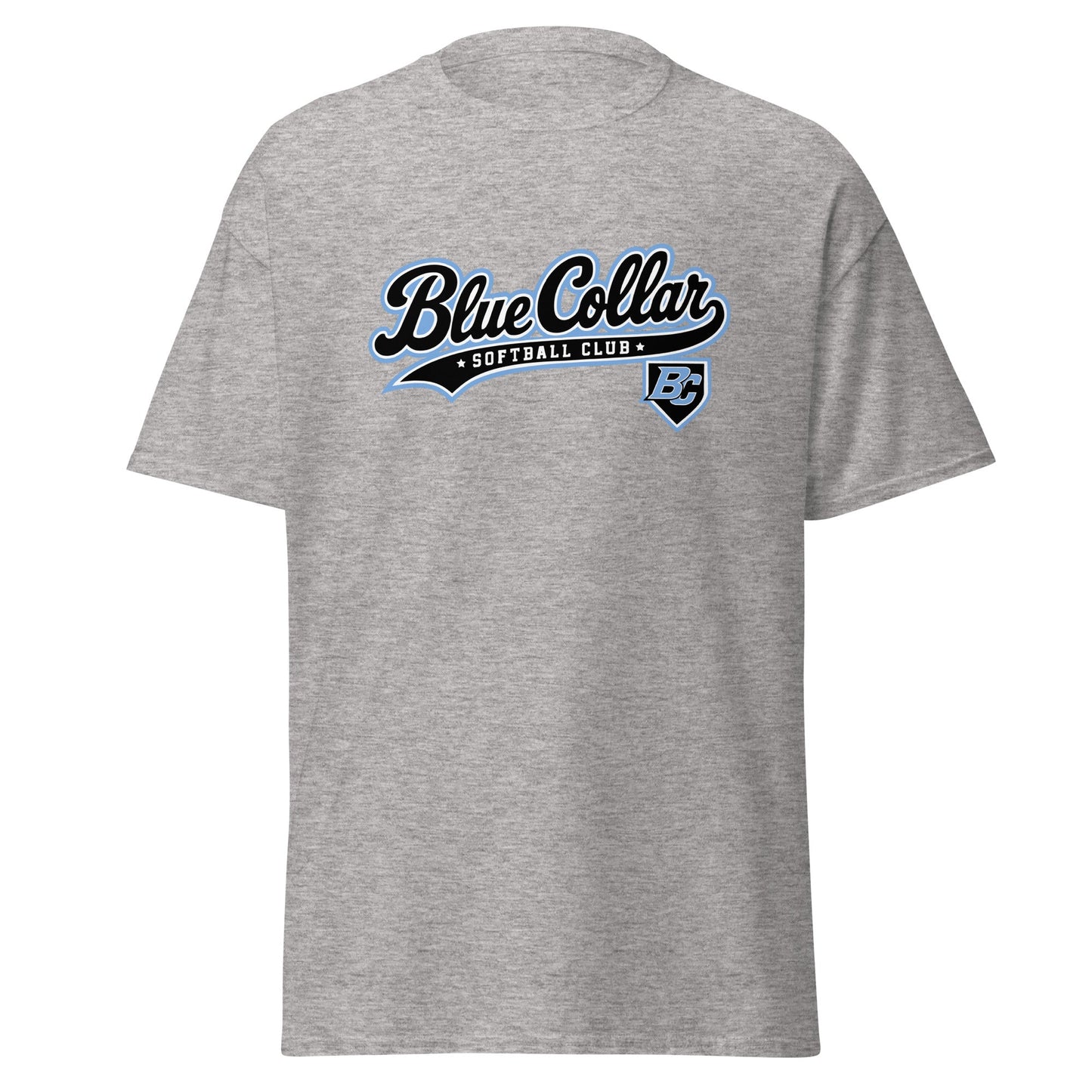 Classic | T-Shirt | Blue Collar Softball 2034 | Foundry Logo