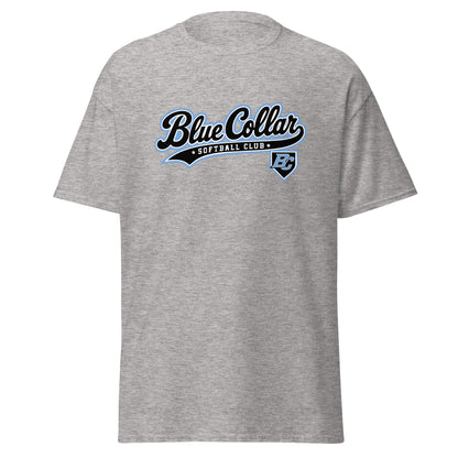 Classic | T-Shirt | Blue Collar Softball 2034 | Foundry Logo