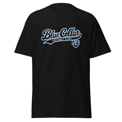 Classic | T-Shirt | Blue Collar Softball 2034 | Foundry Logo
