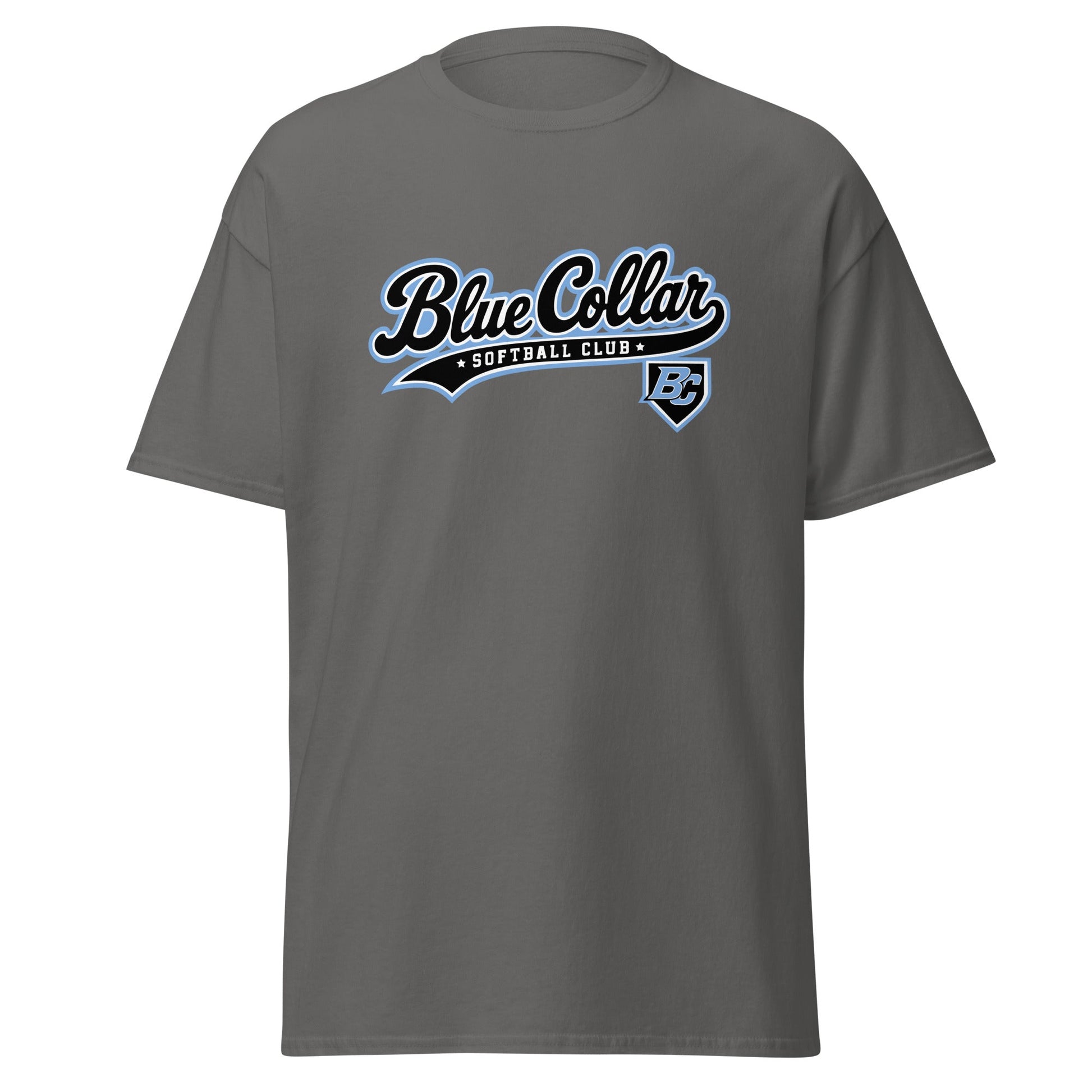Classic | T-Shirt | Blue Collar Softball 2034 | Foundry Logo