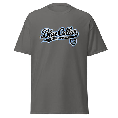 Classic | T-Shirt | Blue Collar Softball 2034 | Foundry Logo