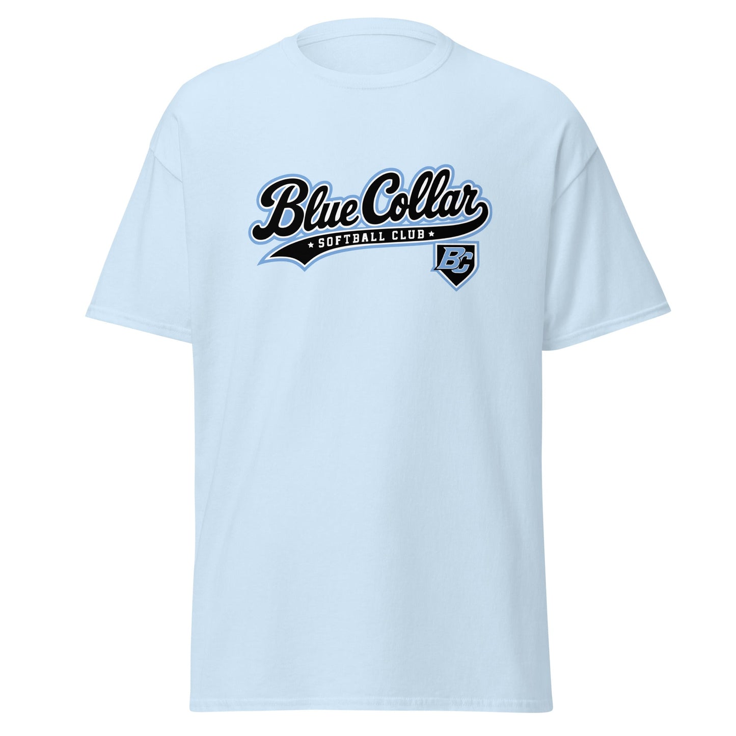 Classic | T-Shirt | Blue Collar Softball 2034 | Foundry Logo