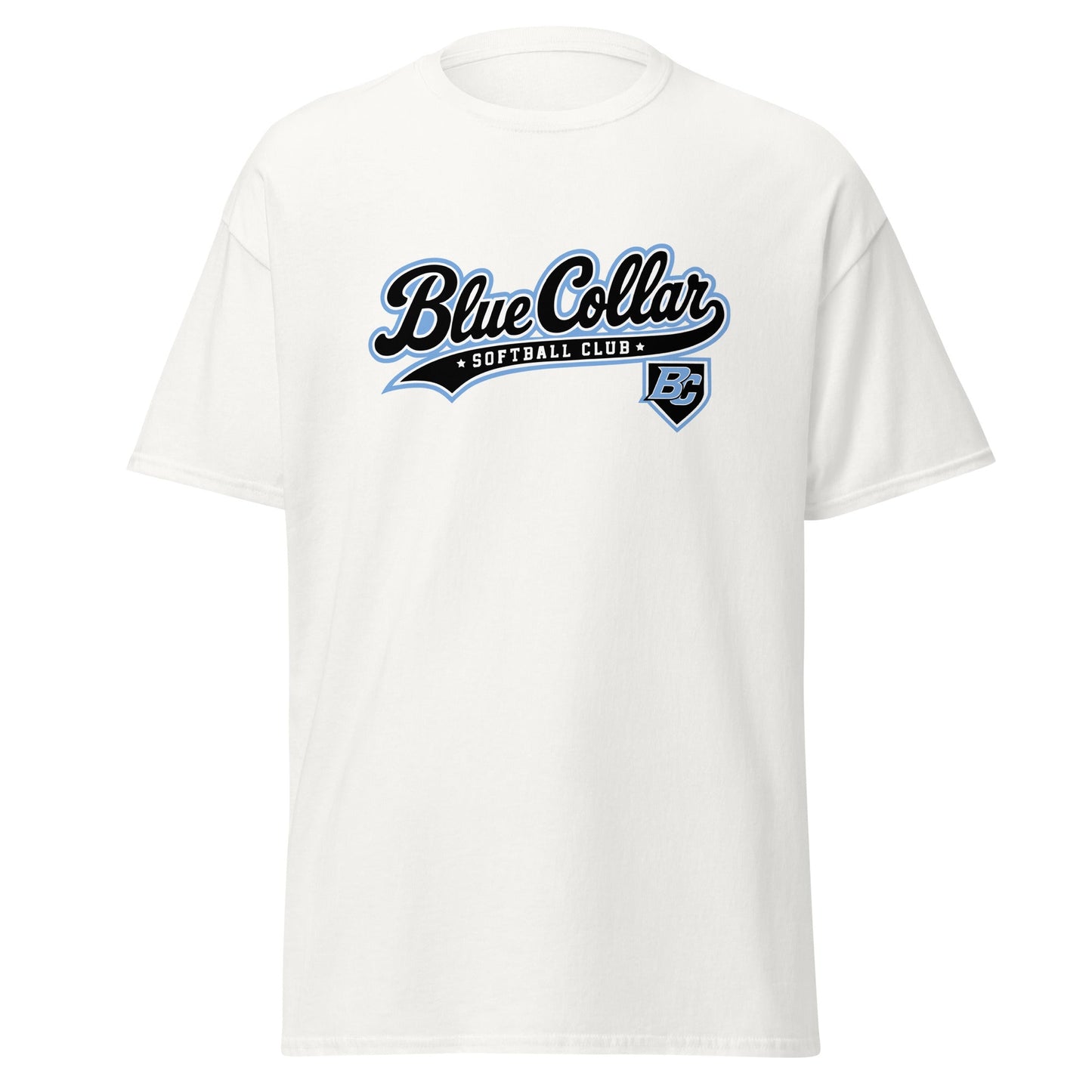 Classic | T-Shirt | Blue Collar Softball 2034 | Foundry Logo