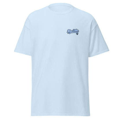 Classic | T-Shirt | Blue Collar Softball 2034 | Ironclad Logo