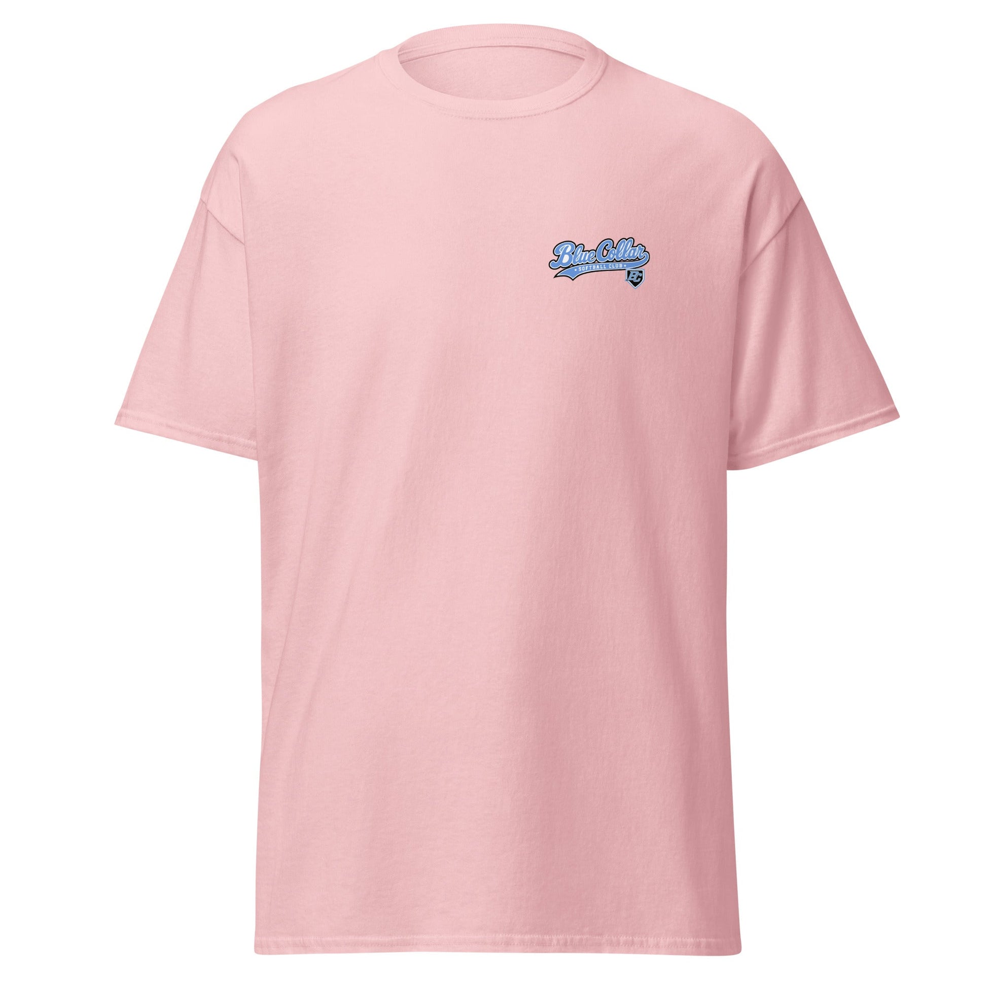 Classic | T-Shirt | Blue Collar Softball 2034 | Ironclad Logo