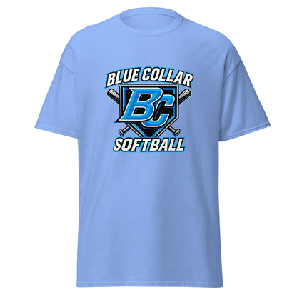 Classic | T-Shirt | Blue Collar Softball 2034 | Shield Logo