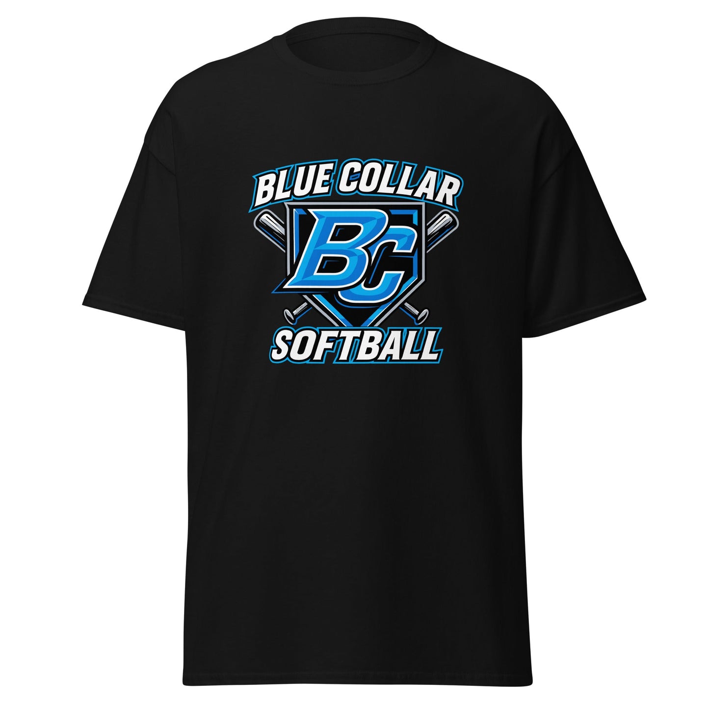 Classic | T-Shirt | Blue Collar Softball 2034 | Shield Logo