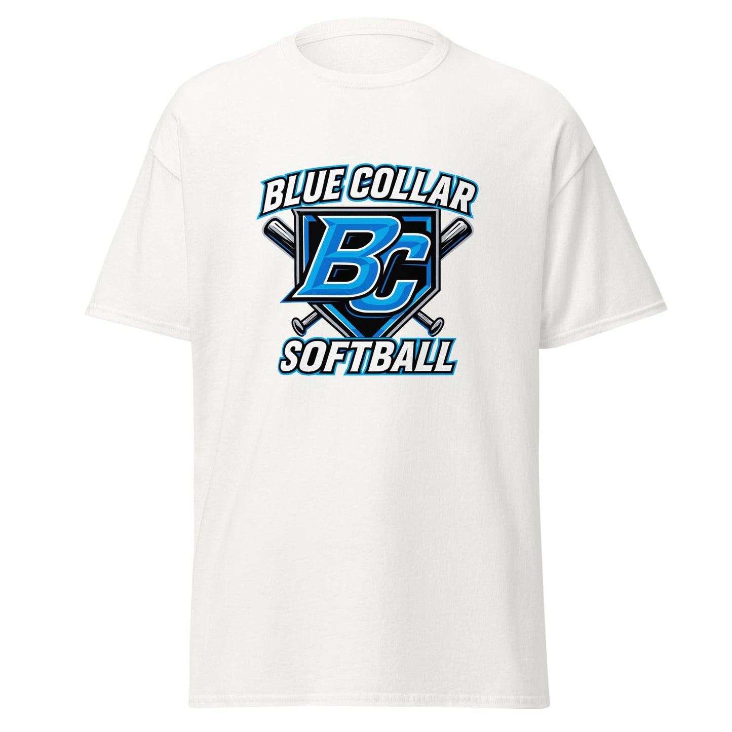 Classic | T-Shirt | Blue Collar Softball 2034 | Shield Logo