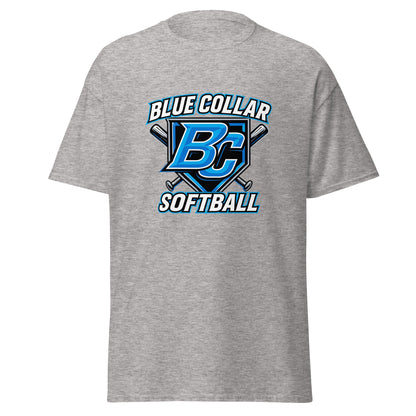 Classic | T-Shirt | Blue Collar Softball 2034 | Shield Logo