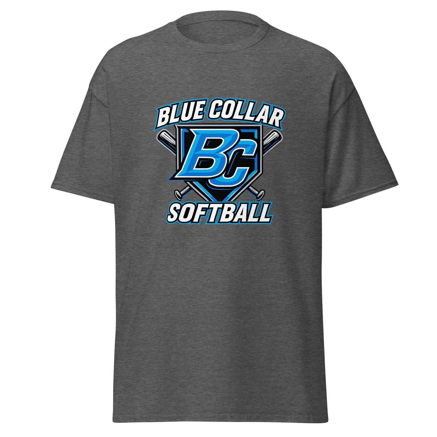 Classic | T-Shirt | Blue Collar Softball 2034 | Shield Logo