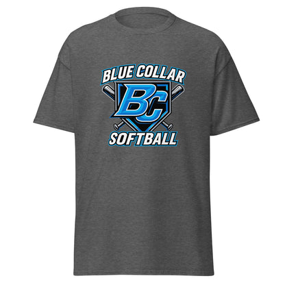 Classic | T-Shirt | Blue Collar Softball 2034 | Shield Logo