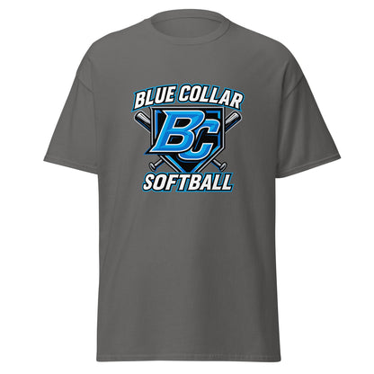 Classic | T-Shirt | Blue Collar Softball 2034 | Shield Logo
