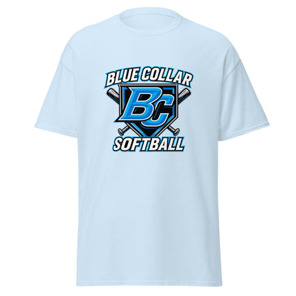 Classic | T-Shirt | Blue Collar Softball 2034 | Shield Logo