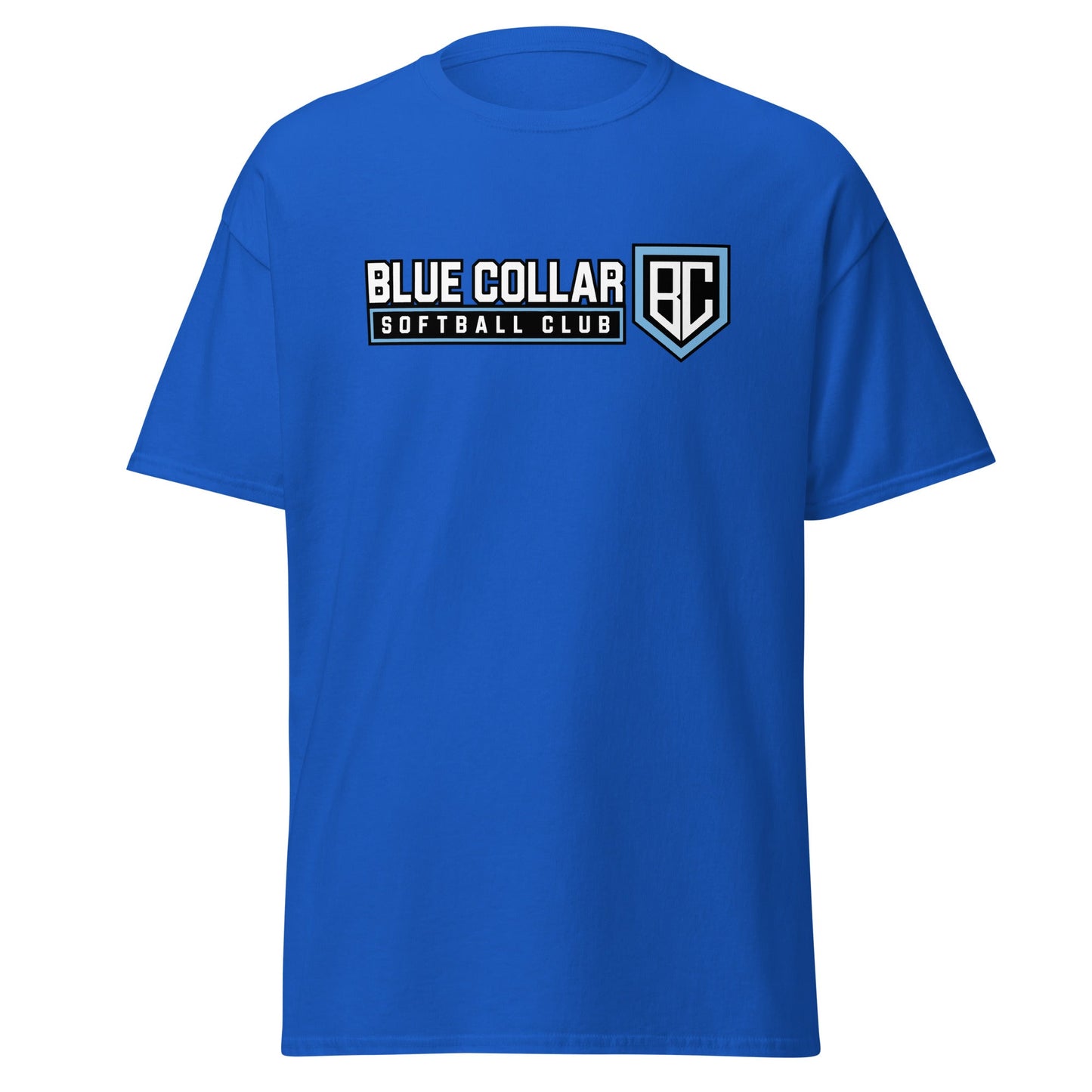 Classic | T-Shirt | Blue Collar Softball 2034 | Vanguard Logo