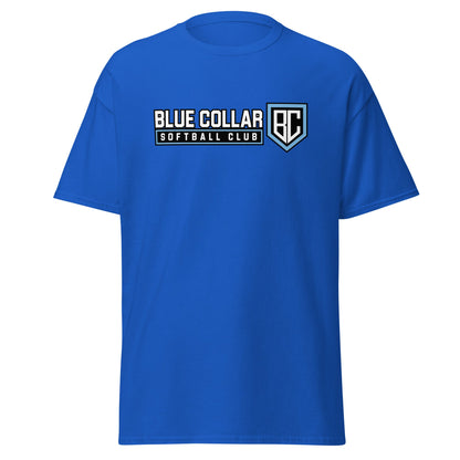 Classic | T-Shirt | Blue Collar Softball 2034 | Vanguard Logo