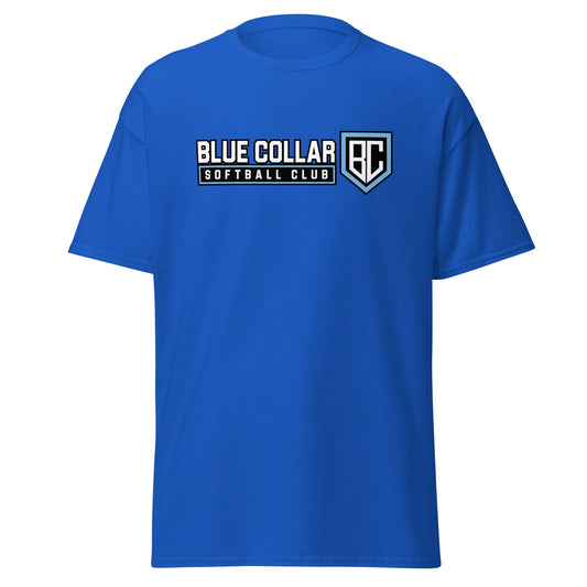 Classic | T-Shirt | Blue Collar Softball 2034 | Vanguard Logo
