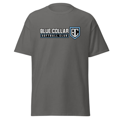 Classic | T-Shirt | Blue Collar Softball 2034 | Vanguard Logo