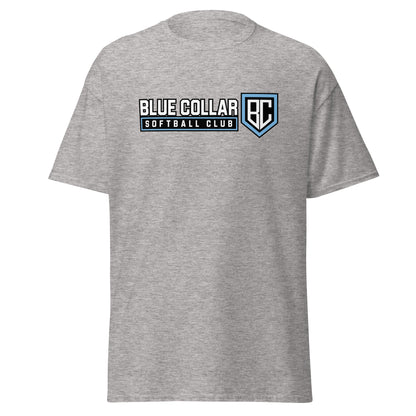 Classic | T-Shirt | Blue Collar Softball 2034 | Vanguard Logo