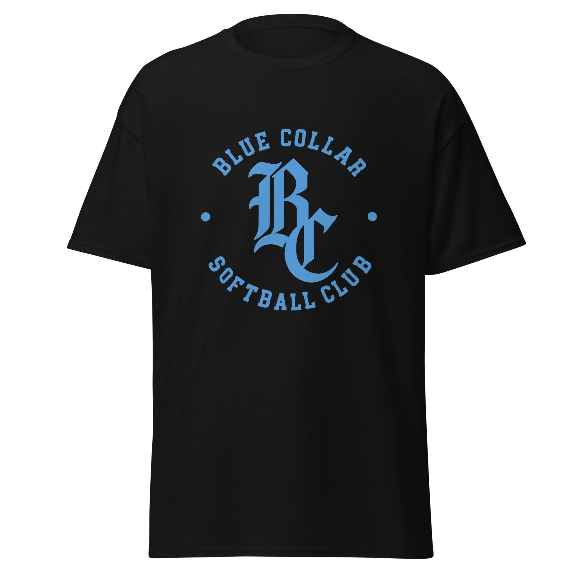 Classic | T-Shirt | Blue Collar Softball 2034 | Varsity Logo