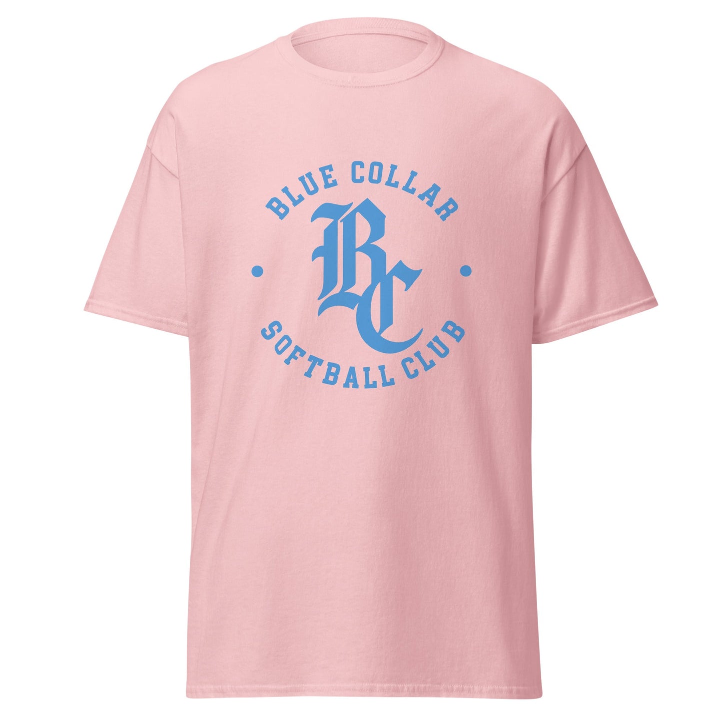 Classic | T-Shirt | Blue Collar Softball 2034 | Varsity Logo