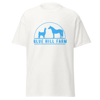 Classic | T-Shirt | Blue Hill Farm | Emblem Logo