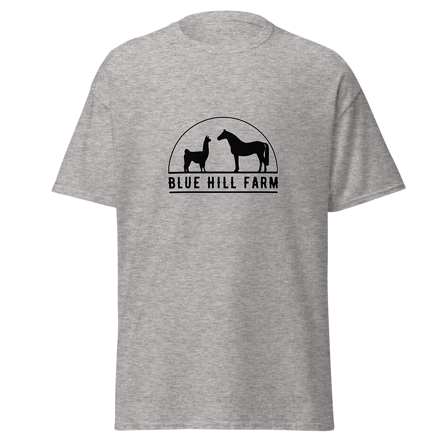 Classic | T-Shirt | Blue Hill Farm | Highland Silhouette Logo