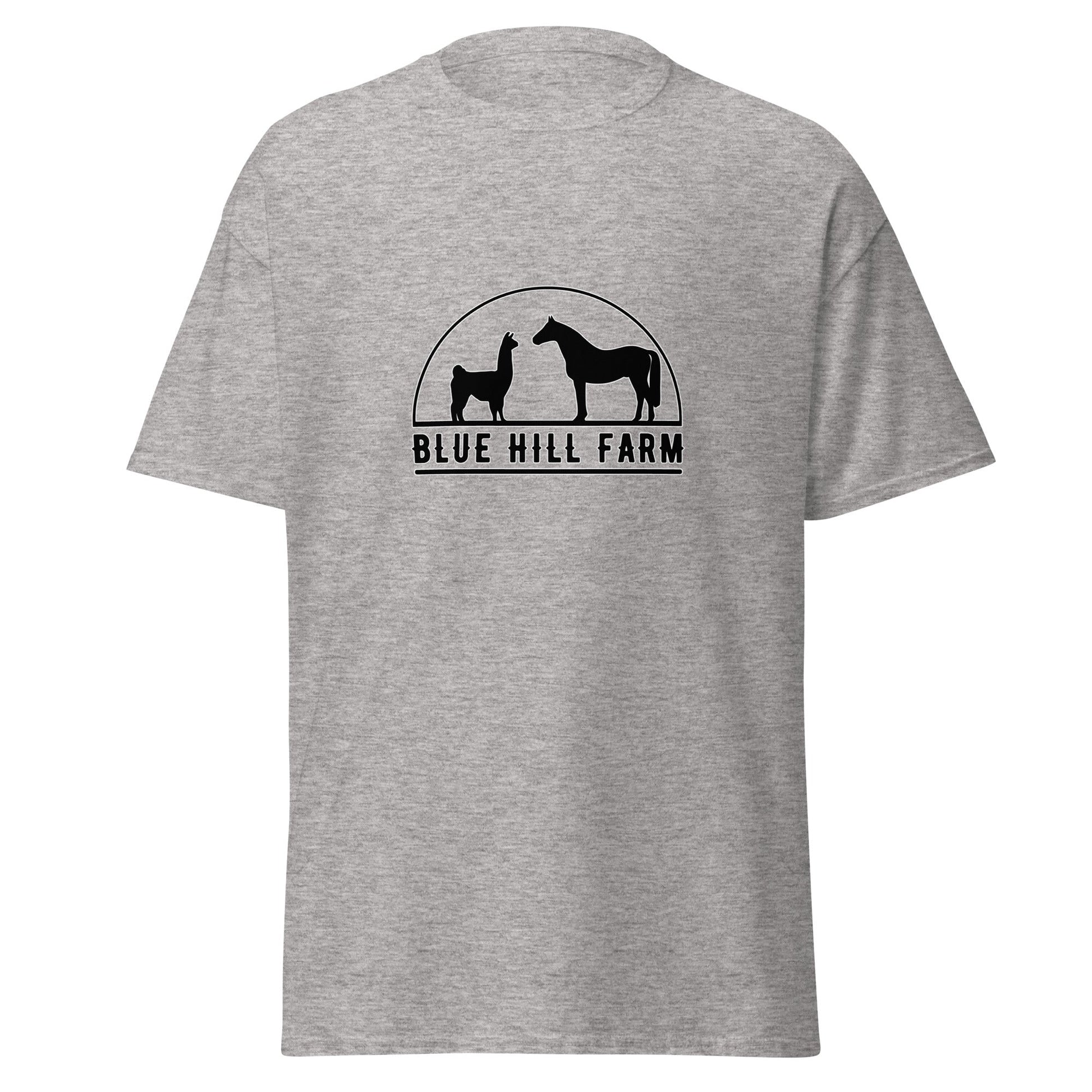 Classic | T-Shirt | Blue Hill Farm | Highland Silhouette Logo
