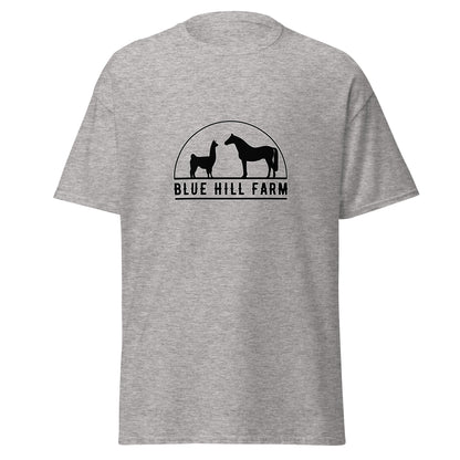Classic | T-Shirt | Blue Hill Farm | Highland Silhouette Logo