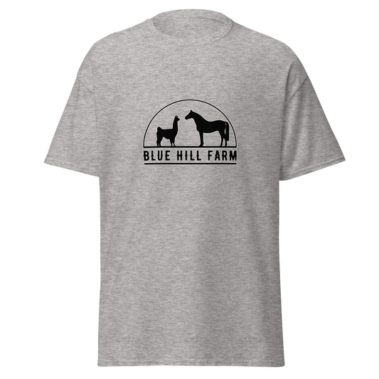 Classic | T-Shirt | Blue Hill Farm | Highland Silhouette Logo