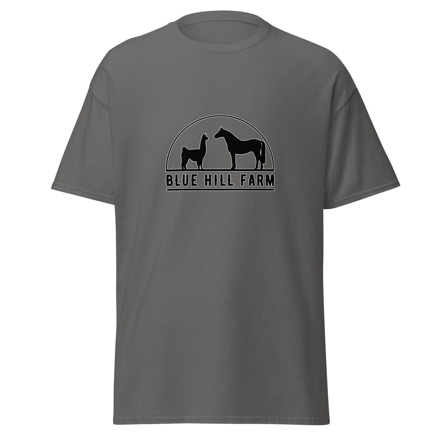 Classic | T-Shirt | Blue Hill Farm | Highland Silhouette Logo