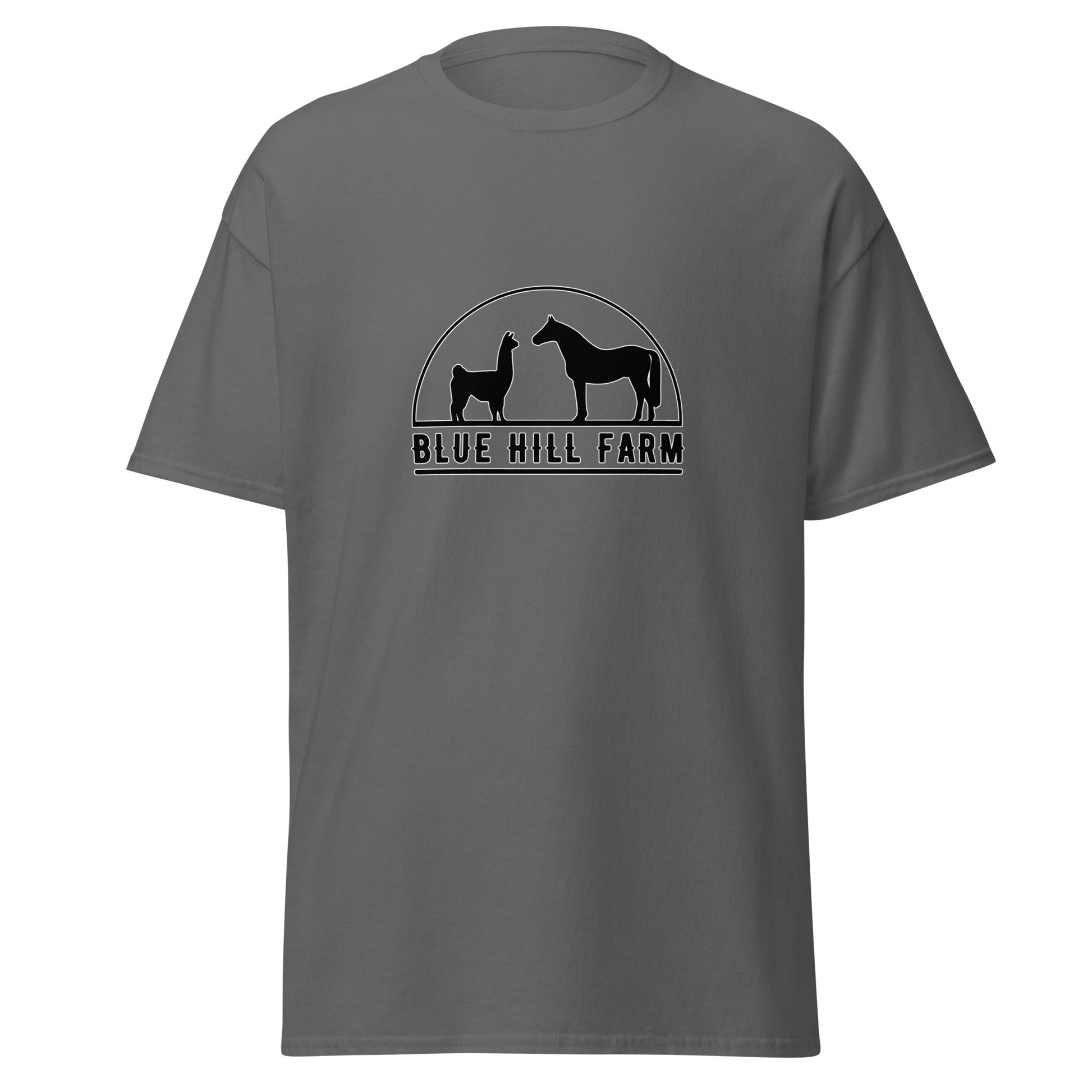 Classic | T-Shirt | Blue Hill Farm | Highland Silhouette Logo