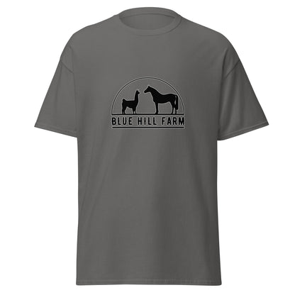 Classic | T-Shirt | Blue Hill Farm | Highland Silhouette Logo