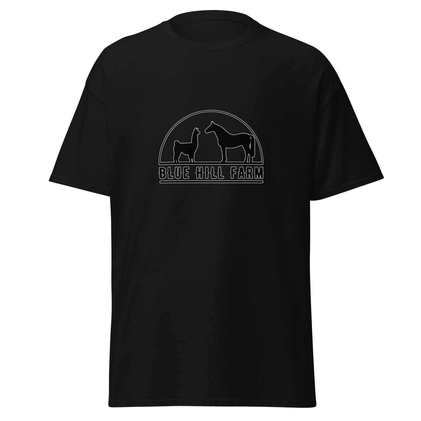 Classic | T-Shirt | Blue Hill Farm | Highland Silhouette Logo