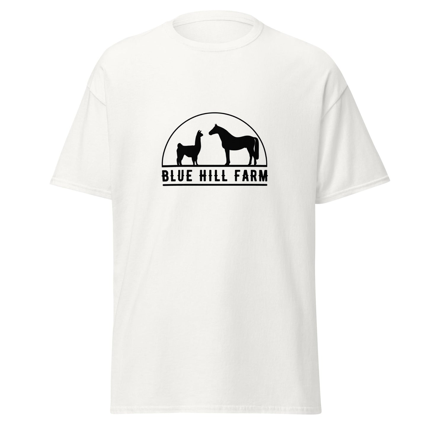 Classic | T-Shirt | Blue Hill Farm | Highland Silhouette Logo