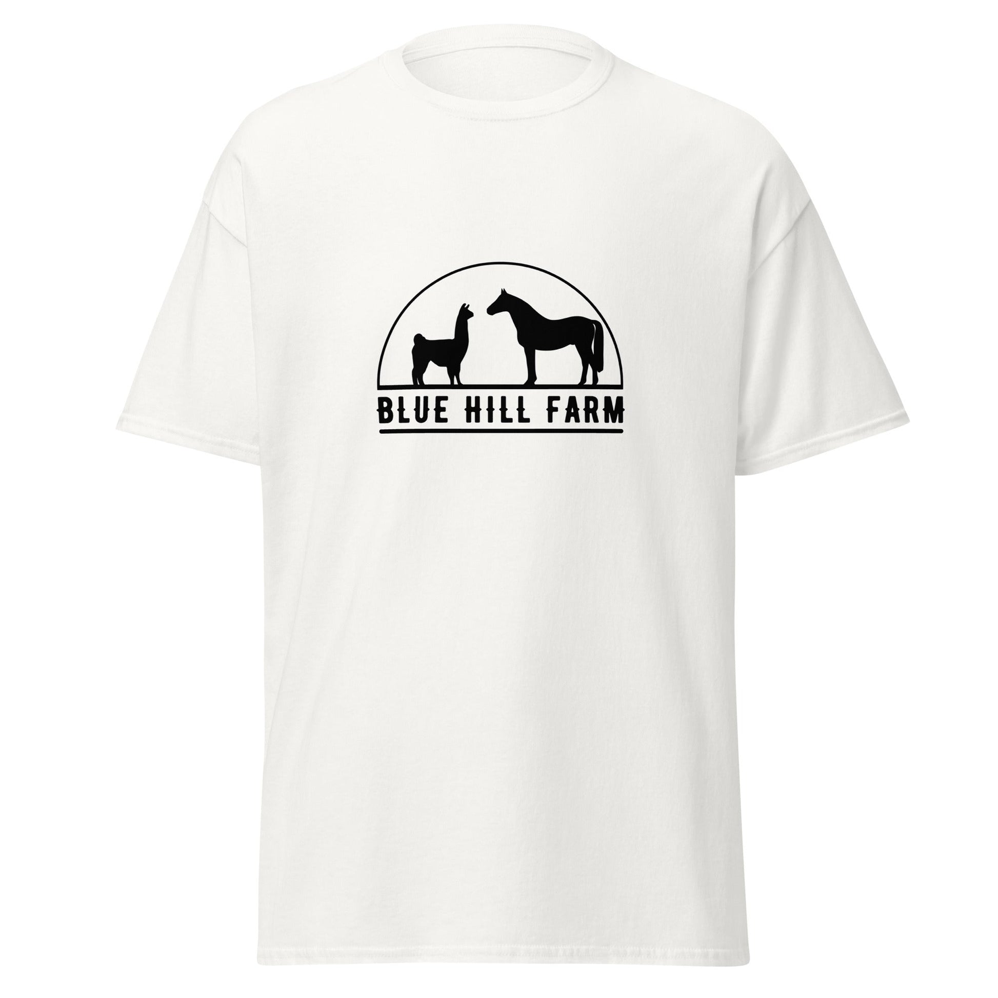 Classic | T-Shirt | Blue Hill Farm | Highland Silhouette Logo