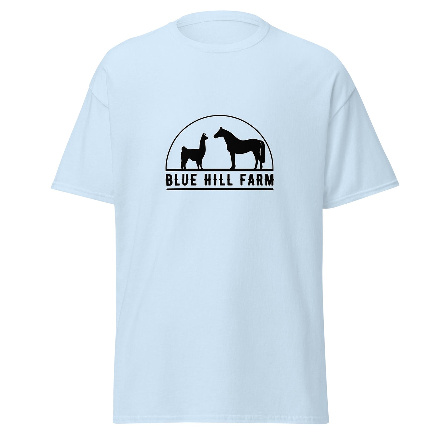 Classic | T-Shirt | Blue Hill Farm | Highland Silhouette Logo